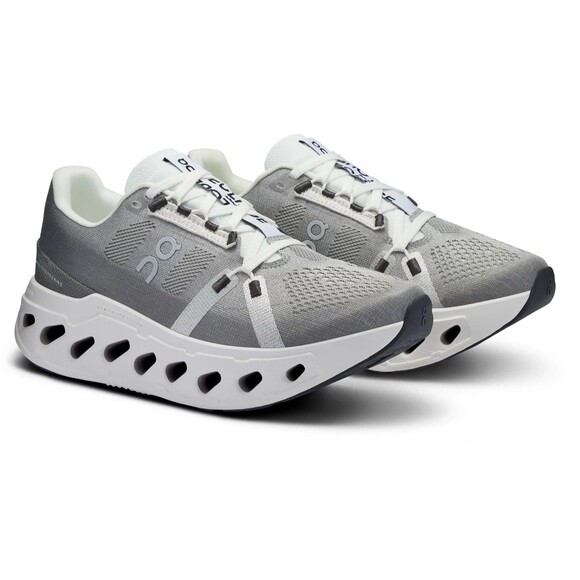 ON CLOUD WOMEN'S CLOUDECLIPSE RUNNING SHOES SNEAKERS ALLOY WHITE NIB $180 - Picture 1 of 9